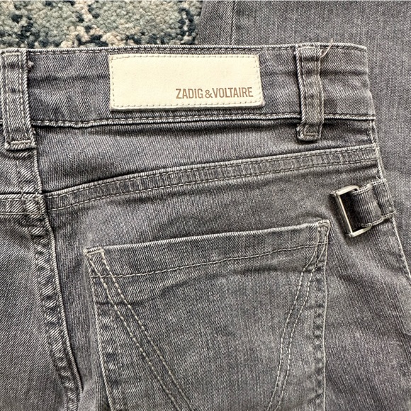 Zadig and Voltair ava color jeans light gray - Picture 10 of 11